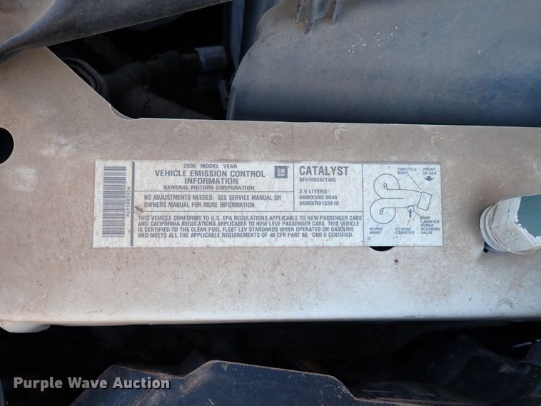 image for item IC9570 2006 Chevrolet Impala Police Cruiser