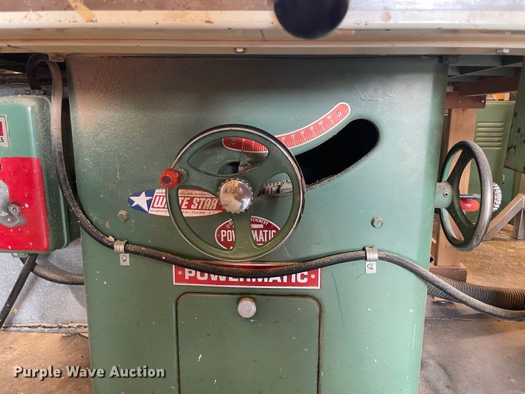 image for item II9438 Powermatic 72  table saw