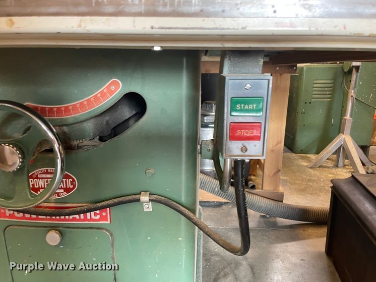 image for item II9438 Powermatic 72  table saw