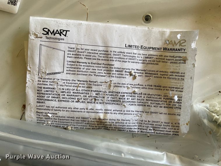 image for item II9485 Smart Technologies SB680  smartboard