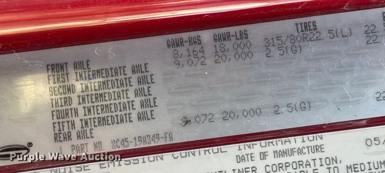 image for item IK9549 2004 Sterling LT7500  dump truck