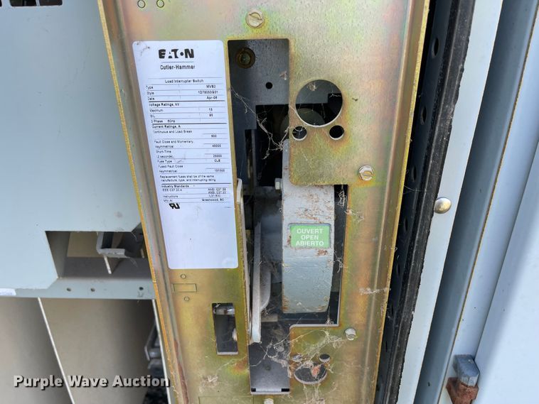 image for item IK9571 Eaton Cutler Hammer  switchgear assembly