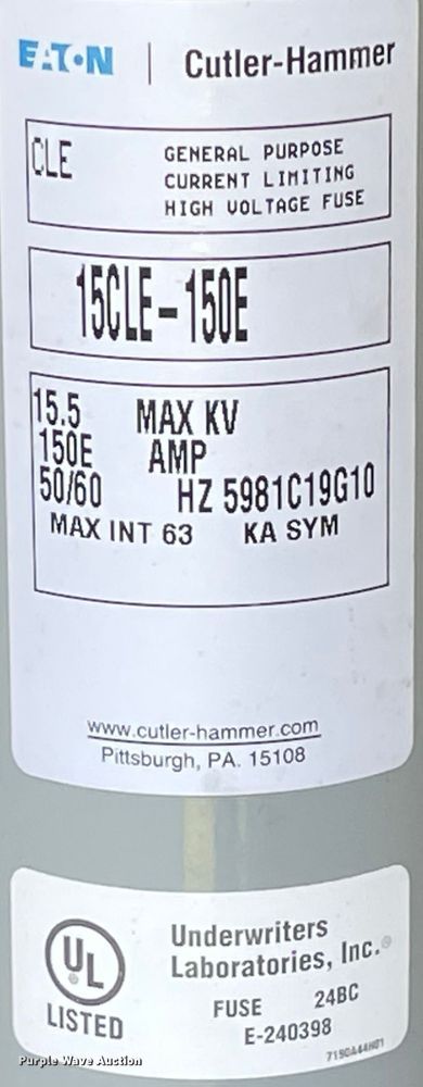 image for item IK9571 Eaton Cutler Hammer  switchgear assembly