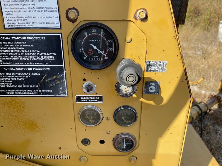 image for item IK9573 Vermeer 1220  wood chipper