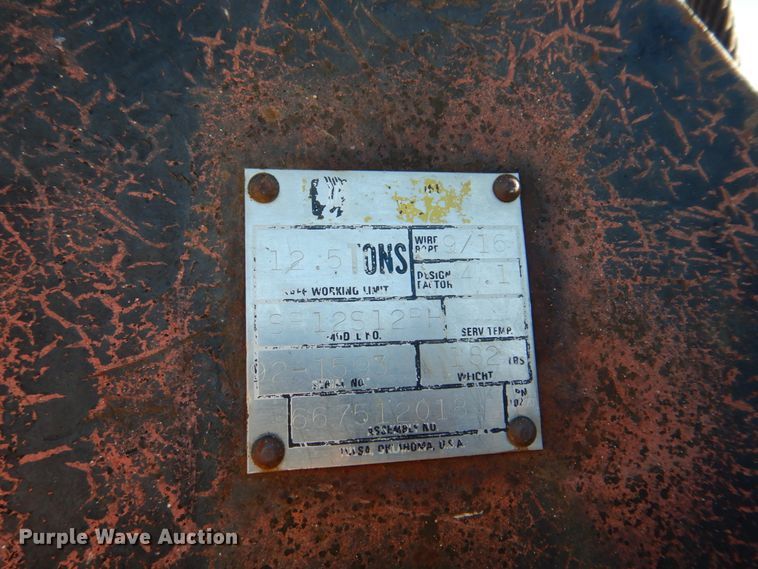 image for item IM9500 1992 International 2554  crane truck