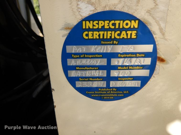 image for item IM9500 1992 International 2554  crane truck