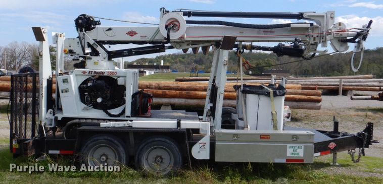 image for item IM9515 2011 SDP EZ Hauler 5500  mini digger derrick