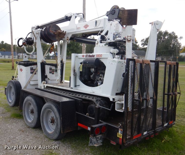 image for item IM9515 2011 SDP EZ Hauler 5500  mini digger derrick