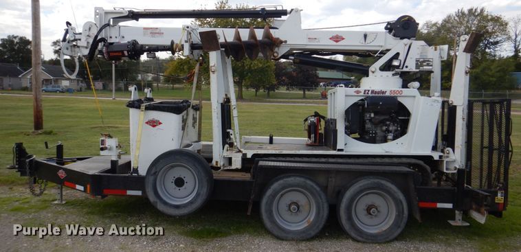 image for item IM9515 2011 SDP EZ Hauler 5500  mini digger derrick