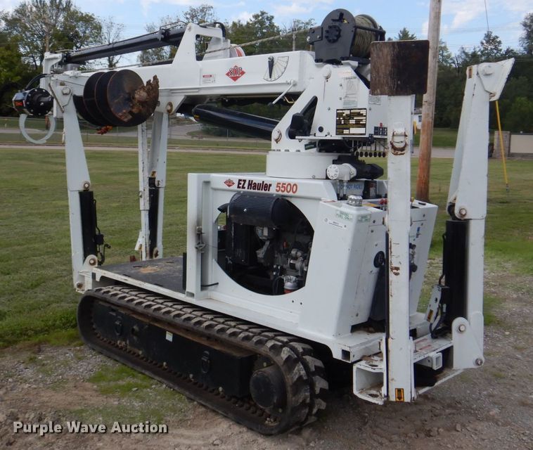 image for item IM9515 2011 SDP EZ Hauler 5500  mini digger derrick