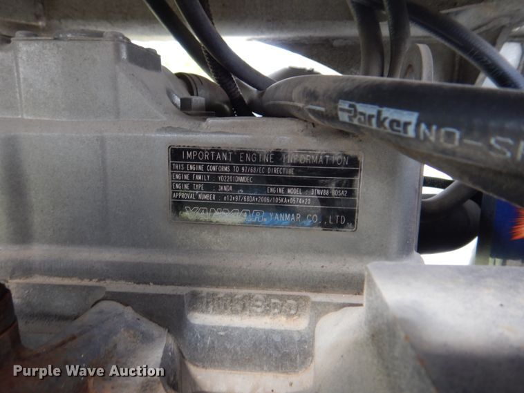 image for item IM9515 2011 SDP EZ Hauler 5500  mini digger derrick