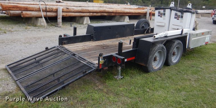 image for item IM9515 2011 SDP EZ Hauler 5500  mini digger derrick