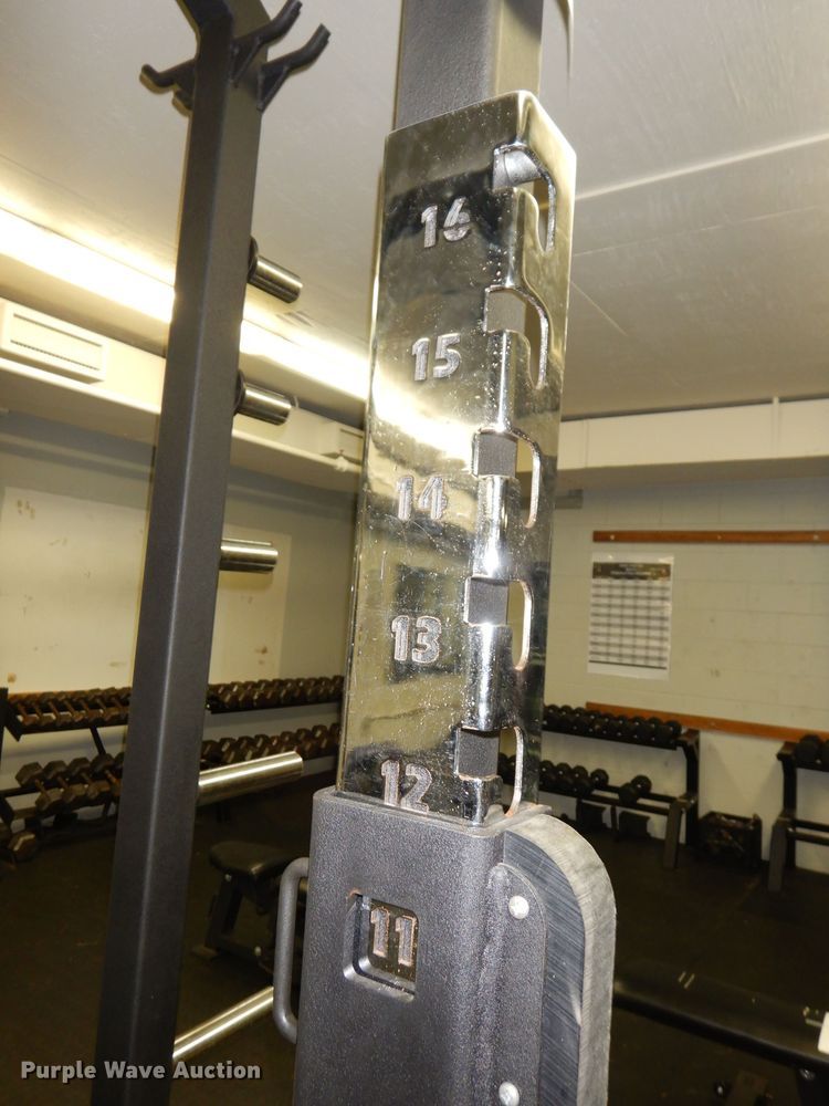 image for item IW9889 BFS double sided weightlifting half rack