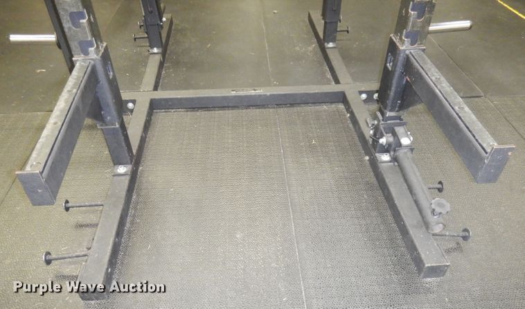 image for item IW9889 BFS double sided weightlifting half rack