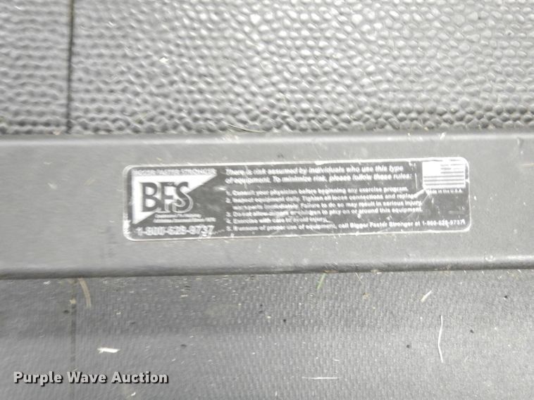 image for item IW9889 BFS double sided weightlifting half rack
