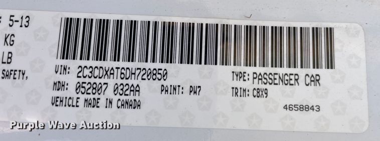 image for item IX9499 2013 Dodge Charger Police