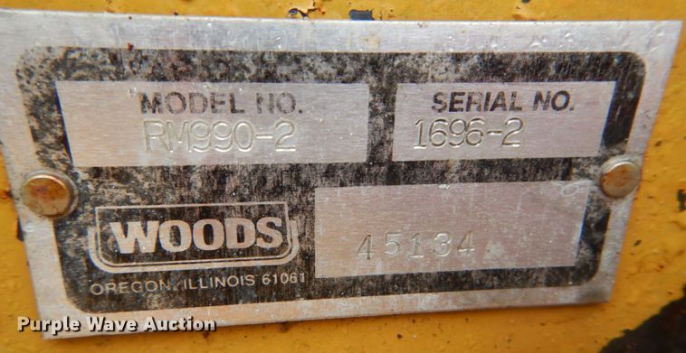 image for item JF9929 Woods RM990  finish mower