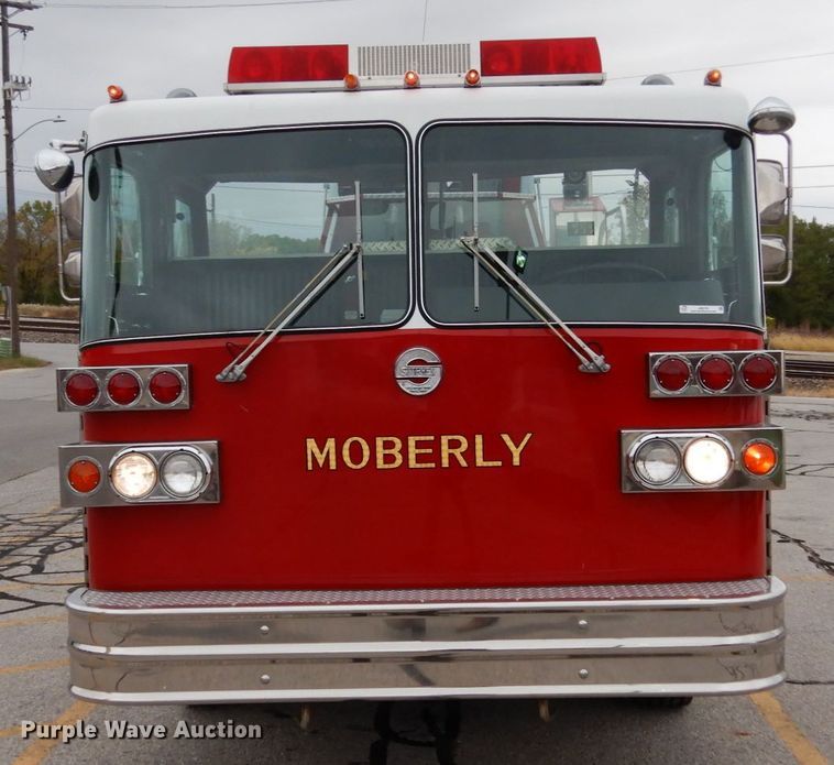 image for item JI9379 1984 Sutphen  ladder fire truck