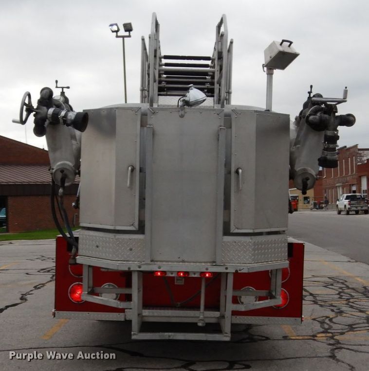 image for item JI9379 1984 Sutphen  ladder fire truck