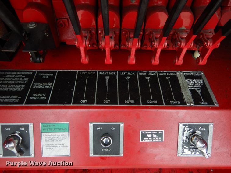 image for item JI9379 1984 Sutphen  ladder fire truck