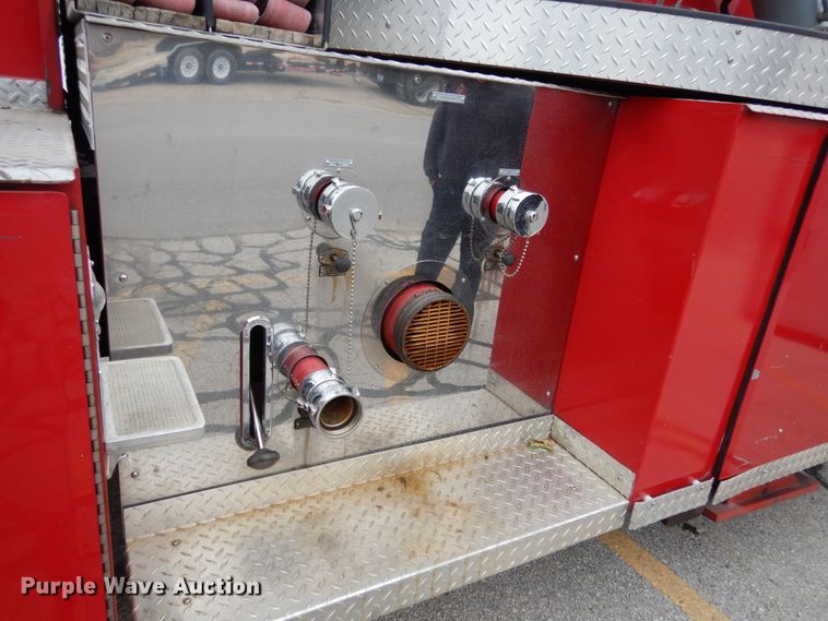 image for item JI9379 1984 Sutphen  ladder fire truck