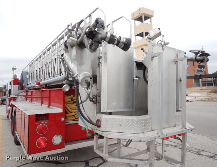 image for item JI9379 1984 Sutphen  ladder fire truck