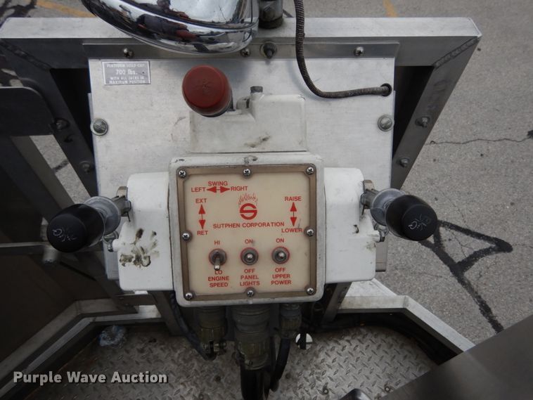 image for item JI9379 1984 Sutphen  ladder fire truck