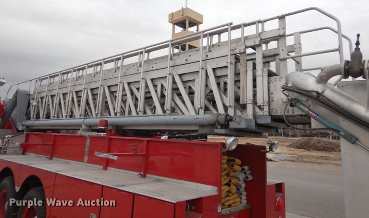 image for item JI9379 1984 Sutphen  ladder fire truck