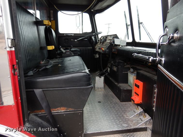 image for item JI9379 1984 Sutphen  ladder fire truck