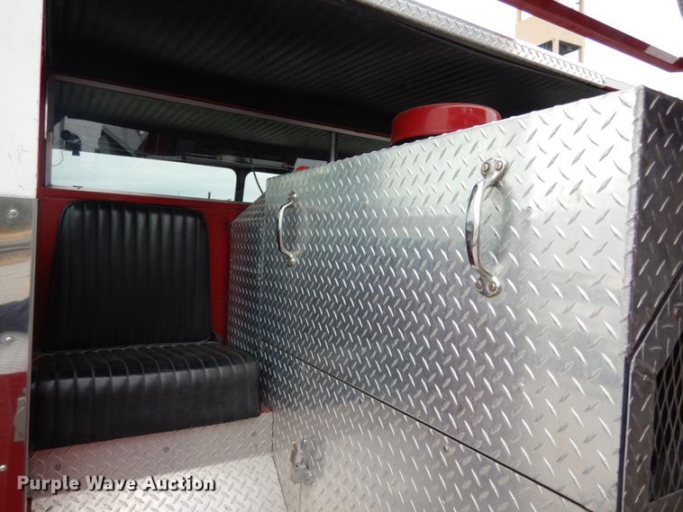 image for item JI9379 1984 Sutphen  ladder fire truck