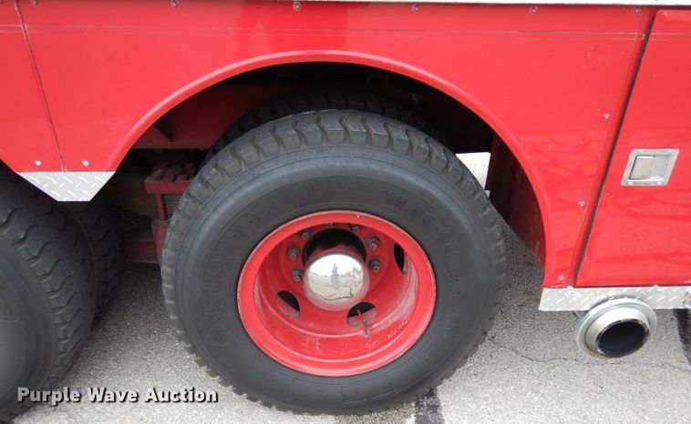 image for item JI9379 1984 Sutphen  ladder fire truck