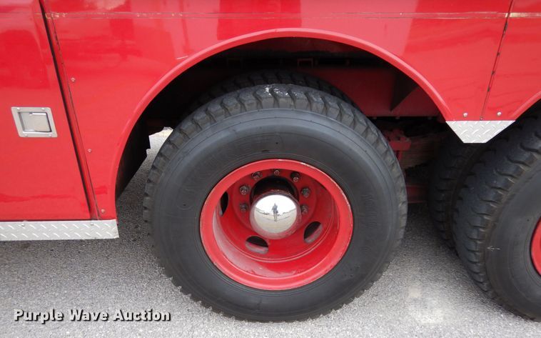 image for item JI9379 1984 Sutphen  ladder fire truck