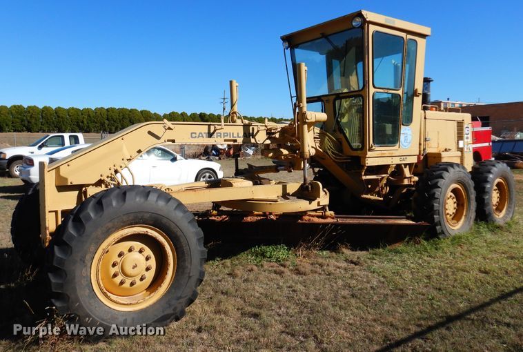 image for item JT9490 1981 Caterpillar 120G  motor grader