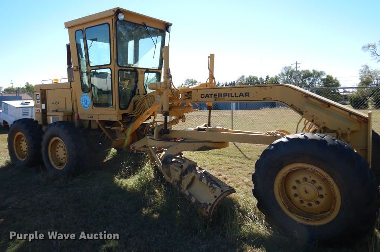 image for item JT9490 1981 Caterpillar 120G  motor grader