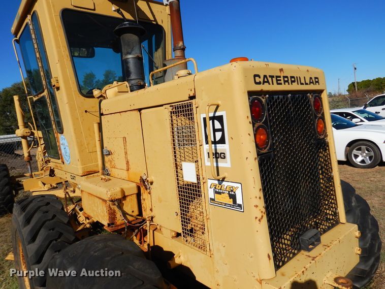 image for item JT9490 1981 Caterpillar 120G  motor grader