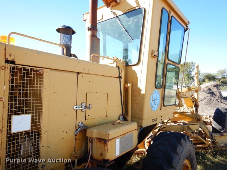 image for item JT9490 1981 Caterpillar 120G  motor grader