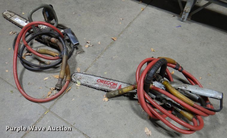 image for item KA9541 (2) hydraulic chainsaws