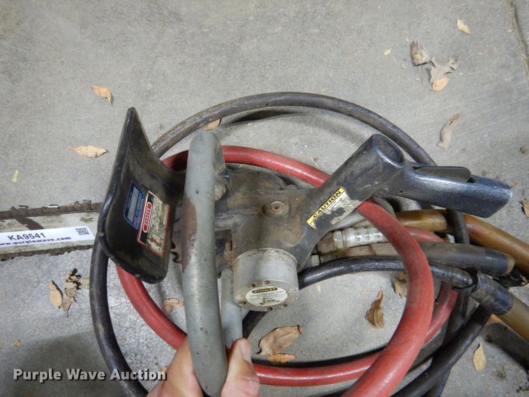 image for item KA9541 (2) hydraulic chainsaws