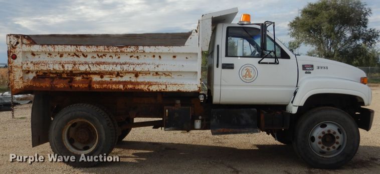 image for item KA9548 2000 GMC C7500  dump truck