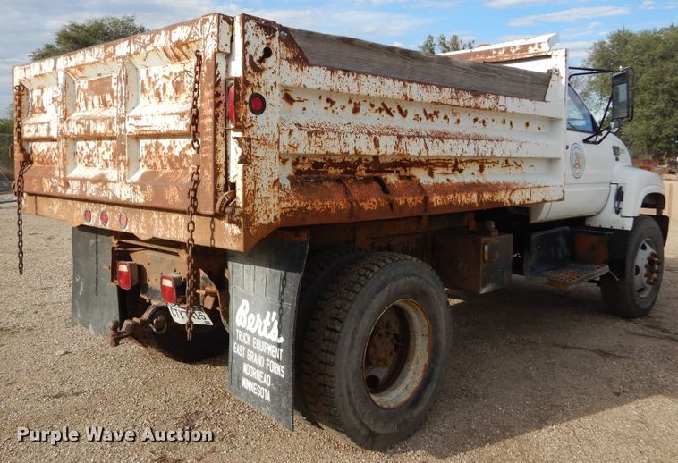 image for item KA9548 2000 GMC C7500  dump truck