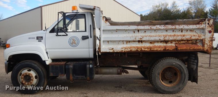 image for item KA9548 2000 GMC C7500  dump truck