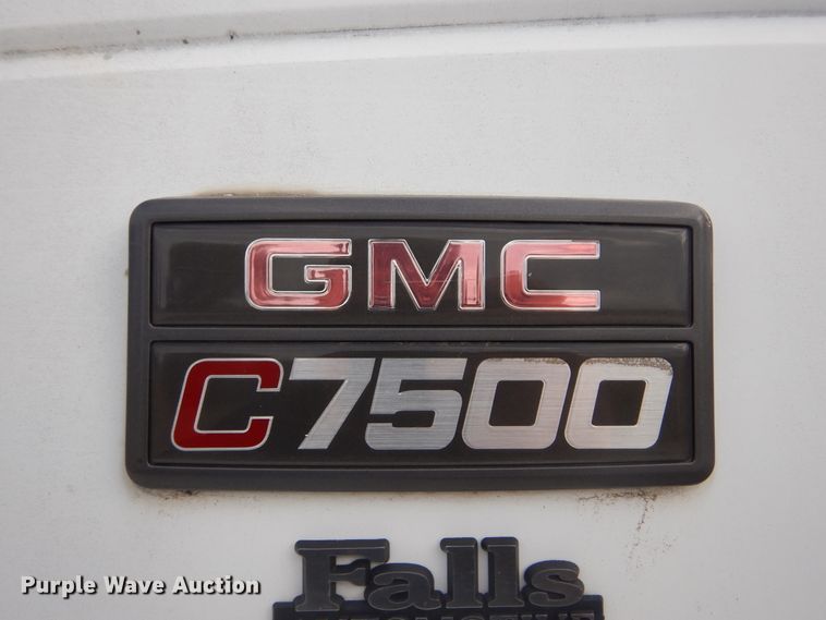 image for item KA9548 2000 GMC C7500  dump truck