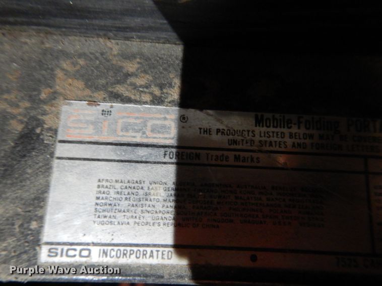 image for item KA9563 (6) pieces of Sico bi-fold stage