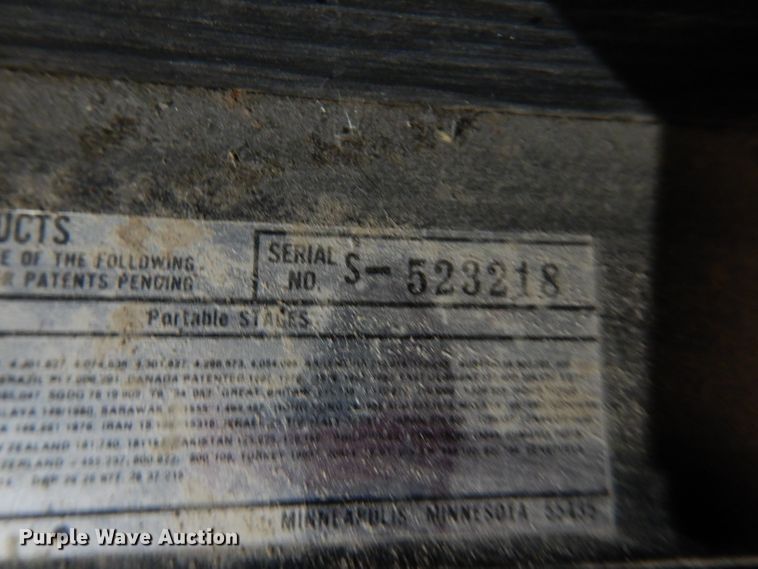 image for item KA9563 (6) pieces of Sico bi-fold stage