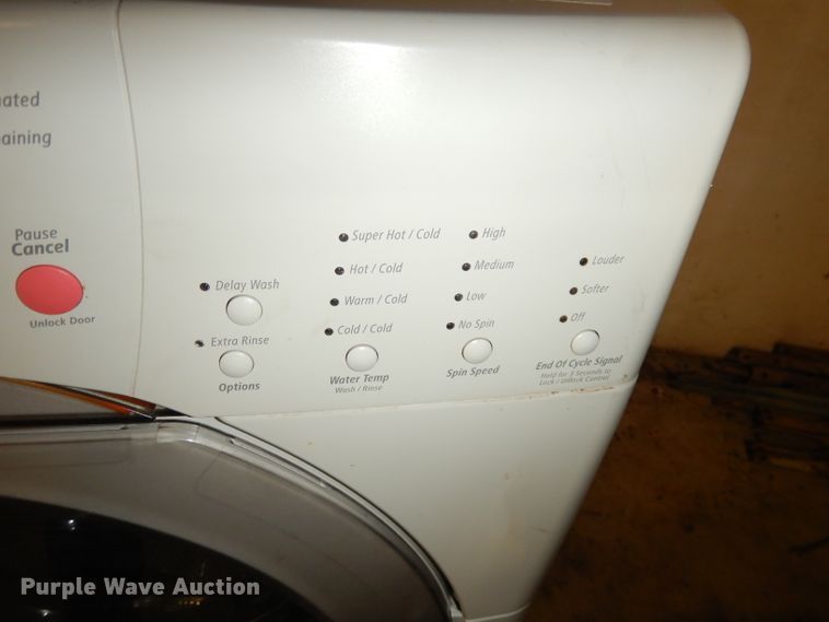 image for item KA9741 Whirlpool GHW9300PW4  washing machine