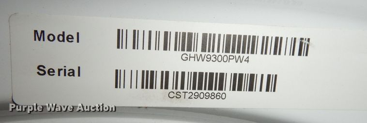 image for item KA9741 Whirlpool GHW9300PW4  washing machine