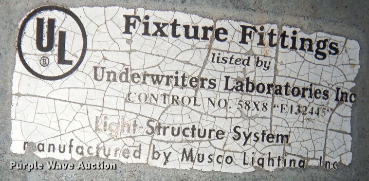 image for item KA9798 Approximately 40 ballfield lights