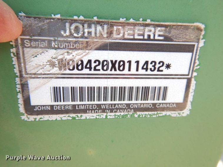 image for item KA9813 John Deere 4410  tractor