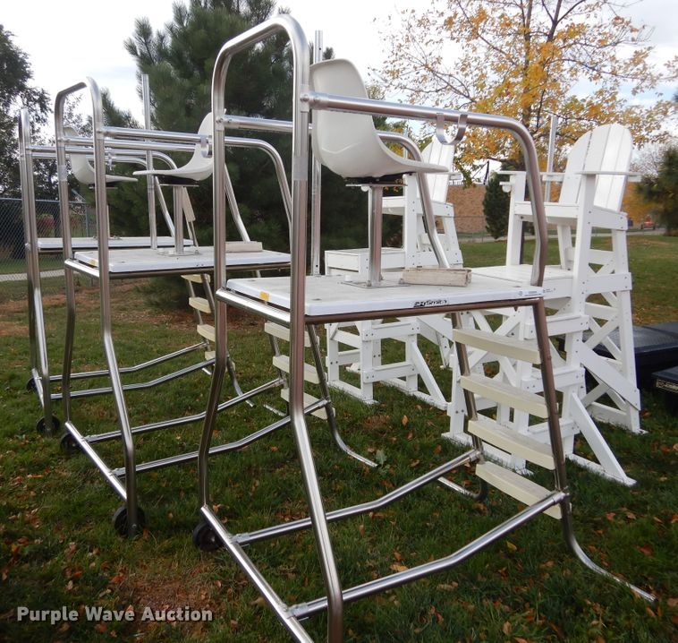 image for item KO9204 (3) Smith Lifeguard ladder and seats