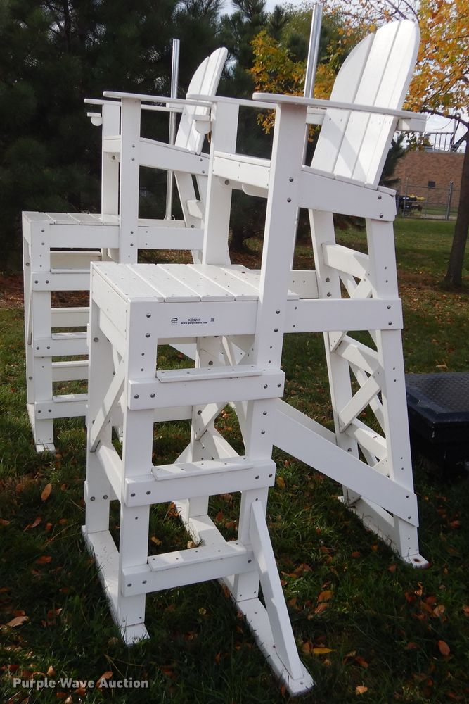 image for item KO9205 (2) Lifeguard ladders and seats